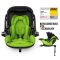 KIDDY Evoluna i-size 2 Autósülés  + Isofix bázis 40-83 cm Spring Green
