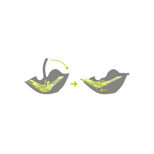 KIDDY Evoluna i-size 2 Autósülés  + Isofix bázis 40-83 cm Spring Green