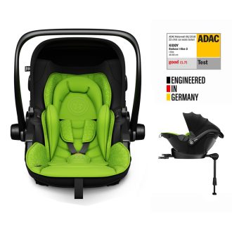   KIDDY Evoluna i-Size 2 Autósülés  + Isofix bázis 40-83 cm Lizard Green