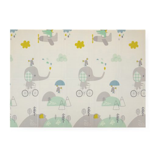PETITE&MARS Összehajtható játszószőnyeg Campy Elephant&Fox