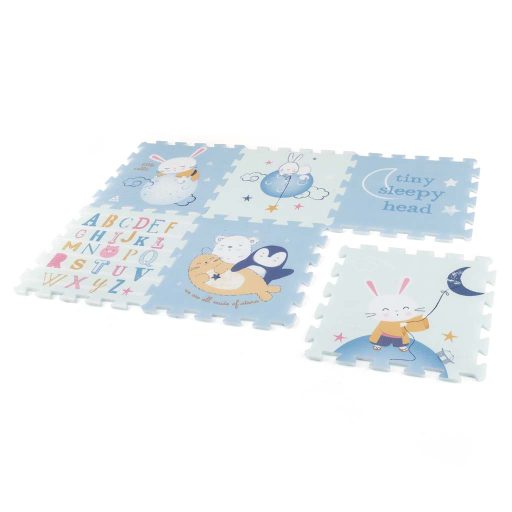 PETITE & MARS Összeilleszthető puzzle Flatie szőnyeg 116x174x1,5 cm, padlóra 6 db