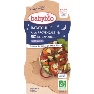 2xBABYBIO Esti menü provence-i ratatouille rizzsel 200 g