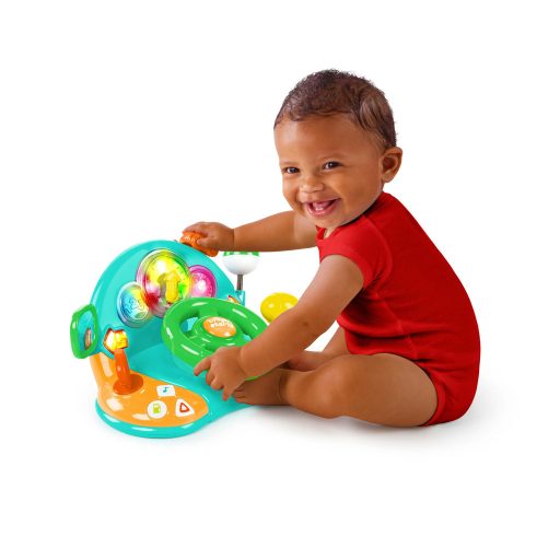 BRIGHT STARTS Zenélő kormánykerék  játék t Lights & Colors Driver™ 6hó+