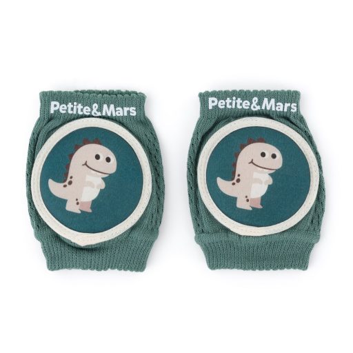 PETITE&MARS Elasztikus térdvédők kúszáshoz Follow Misty Green