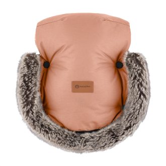   PETITE&MARS Kesztyű / Kézmelegítő babakocsira Furry Pastel Peach