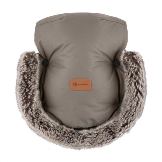   PETITE&MARS Kesztyű / Kézmelegítő babakocsira Furry Mocha Mousse
