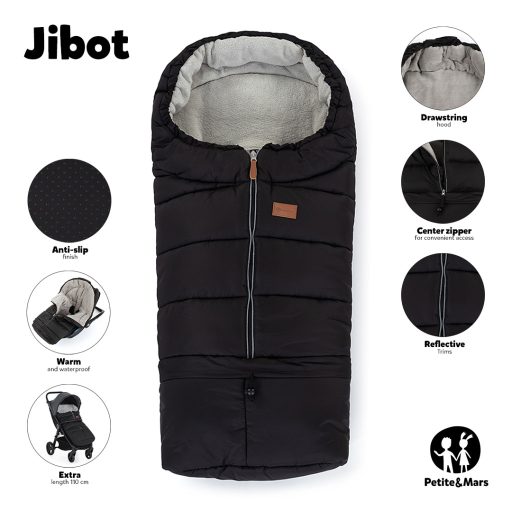 PETITE&MARS Állítható bundazsák 3in1 Jibot Ocean Blue