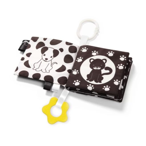 BABYONO Játékkönyv Black&White
