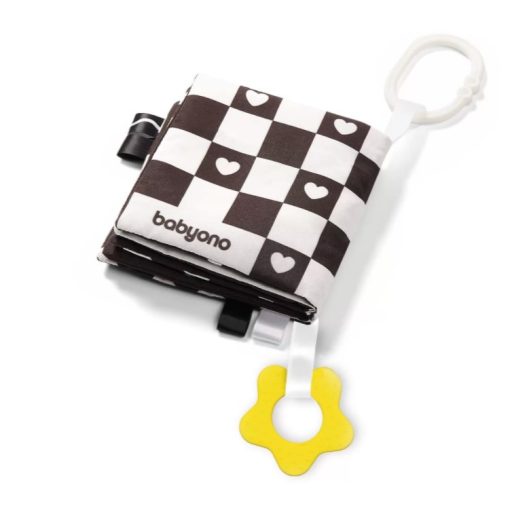 BABYONO Játékkönyv Black&White