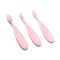 BABYONO Fogkefe 3 db, piros