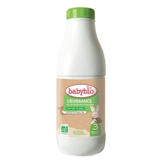 BABYBIO Croissance 3 folyékony bio csecsemőtápszer 1 l