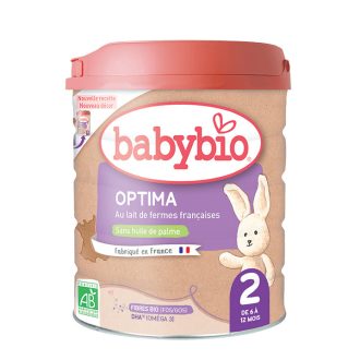 BABYBIO OPTIMA 2 bio csecsemőtápszer 800 g
