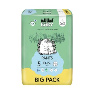   MUUMI Baby Pants 5 Maxi+ 10-15 kg (54 db), nadrág pelenka eco