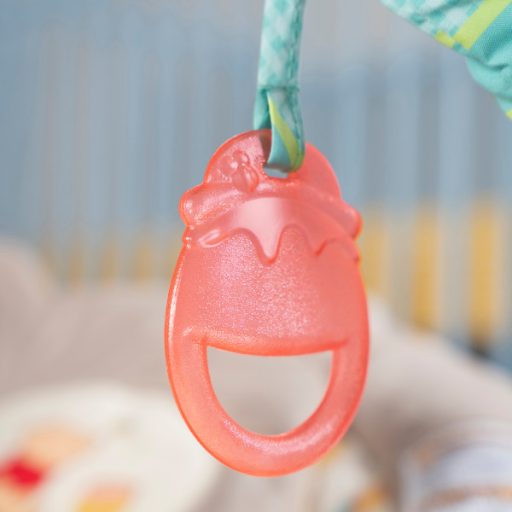 BRIGHT STARTS Rezgő pihenőszék dallamokkal Winnie the Pooh Dots & Hunny 0 hó+,  9 kg-ig