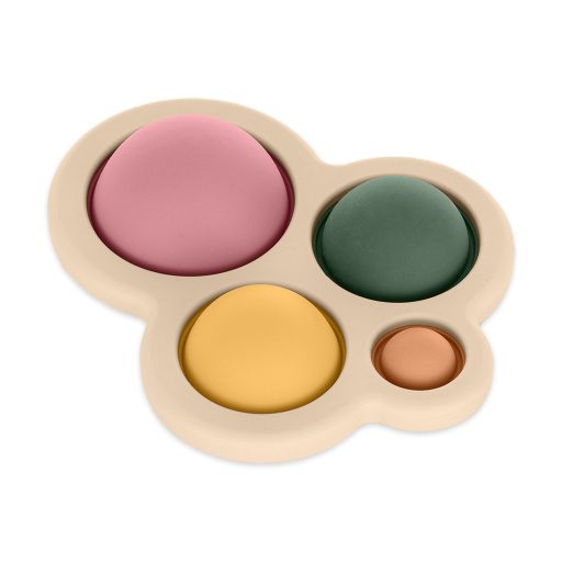PETITE&MARS Szilikon játék Chill out Dusty Rose 6hó+