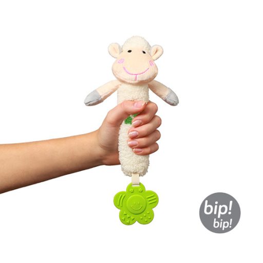 BABYONO Sípoló játék rágókával Sweet Lambie