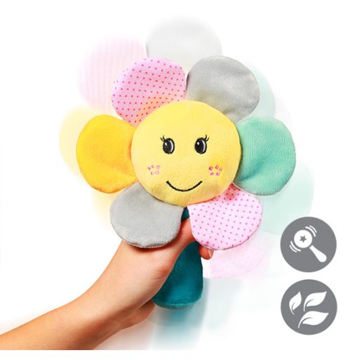 BABYONO Csörgő játék Rainbow Flower