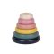 PETITE&MARS Fa építőjáték Orbit Wood of Mars 36hó+ Aurora Pink