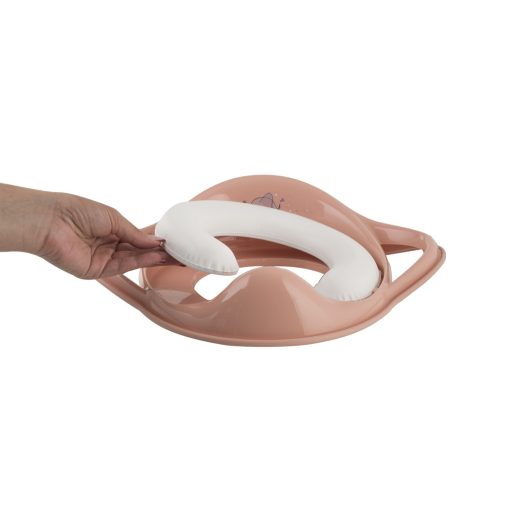 MALTEX WC szűkítő fogantyúval puha Elefánt Minimal - peach rose