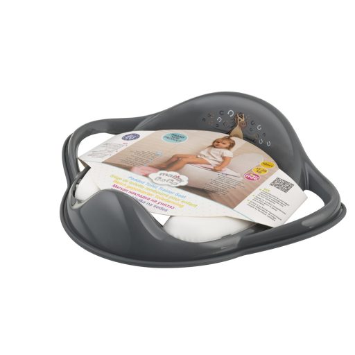 MALTEX WC szűkítő fogantyúval puha Lovacska Minimal - steel grey