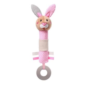 BABYONO Sípoló játék rágókával , nyuszi Julie 6 hó+