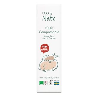ECO BY NATY Használt pelenkákhoz való zacskók (50 db)