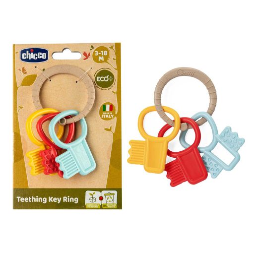 CHICCO Rágóka Kulcsok Eco+ 3h+