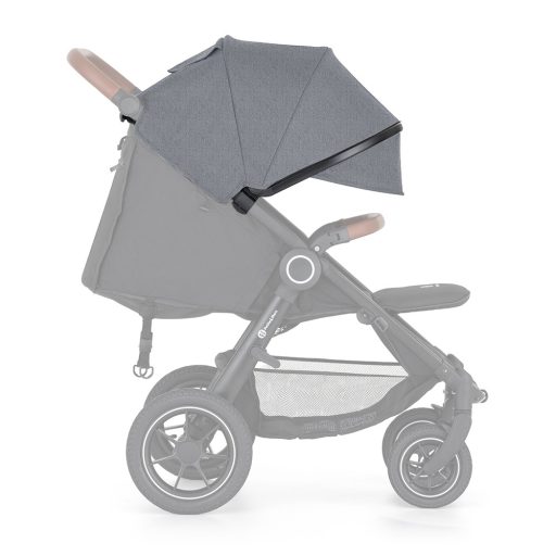 PETITE&MARS Napfénytető+övvédő Street2 Ultimate Grey