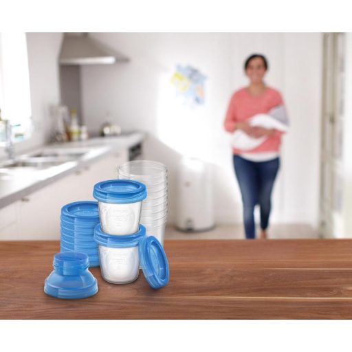 Philips AVENT SCF618/10 VIA anyatejtároló rendszer - 10 db ÚJ