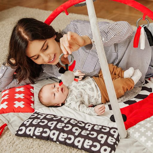 CANPOL BABIES Kontrasztos játékszőnyeg SENSORY