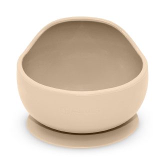   PETITE&MARS Szilikon tál tapadókoronggal TAKE&MATCH Desert Sand 6m+