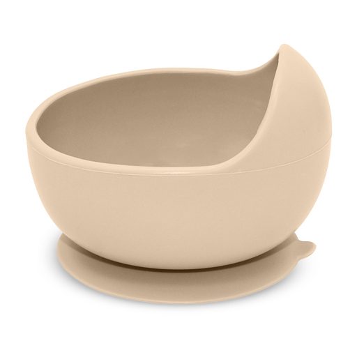 PETITE&MARS Szilikon tál tapadókoronggal TAKE&MATCH Desert Sand 6m+