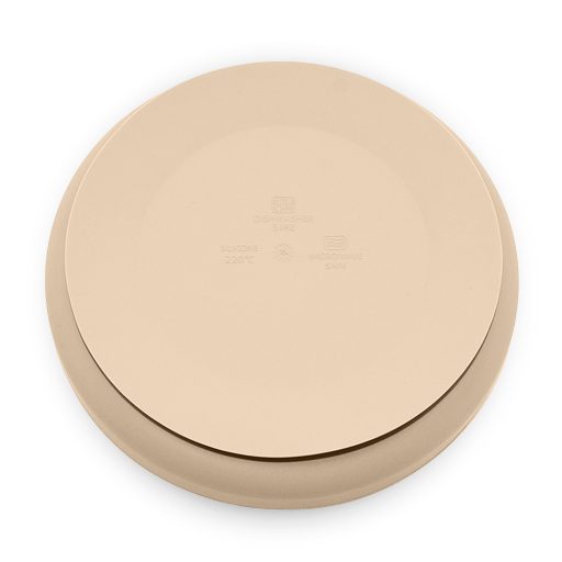 PETITE&MARS  Szilikon tányér tapadókoronggal TAKE&MATCH Desert Sand 6m+