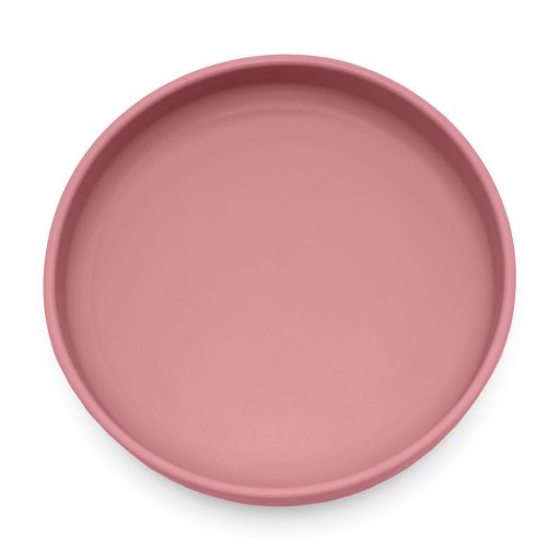 PETITE&MARS  Szilikon tányér tapadókoronggal TAKE&MATCH Dusty Rose 6m+