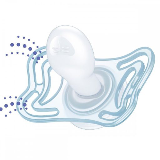 CHICCO Physio Light szilikon cumi 6-16 hónapos fiú - csillagok/róka 2 db
