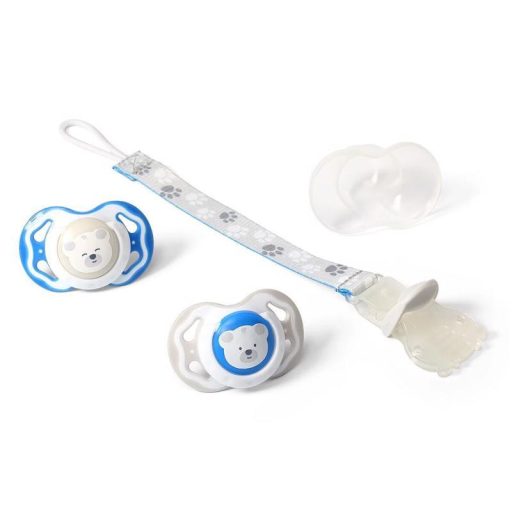 BABYONO Cumisüveg klip kék 0m+