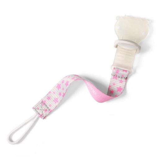 BABYONO Cumisüveg klip rózsaszín 0m+