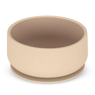   PETITE&MARS Kétszínű szilikon tál Take&Match Desert Sand 6m+