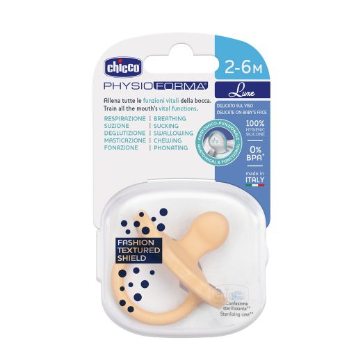 CHICCO Physio Luxe cumi 2-6m narancssárga, 1db