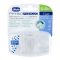 CHICCO Physio Luxe teljesen szilikon cumi 6-12m crystal 2 db