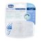 CHICCO Physio Luxe teljesen szilikon cumi 2-6m crystal 2 db