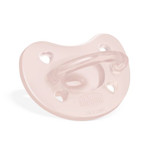 CHICCO Physio teljesen szilikon cumi 0-6m lány 1db