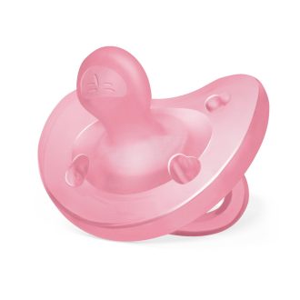   CHICCO Physio teljesen szilikon cumi 6-16h hónapos lányoknak 1 db