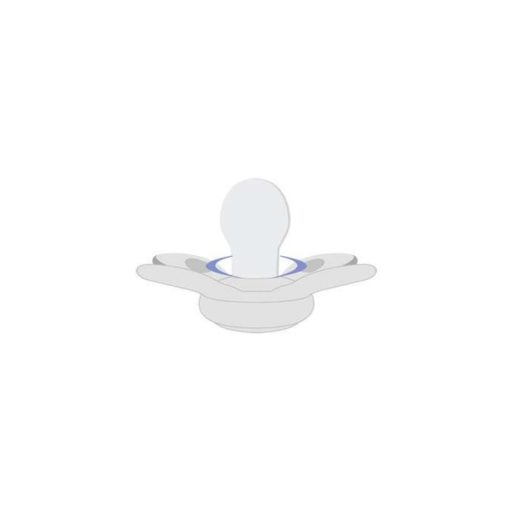 CHICCO Physio Comfort szilikon cumi 2-6m fiú - medve/pöttyök 2 db