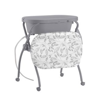 PETITE&MARS Pelenkázó állvány káddal Spa 3in1 Grey