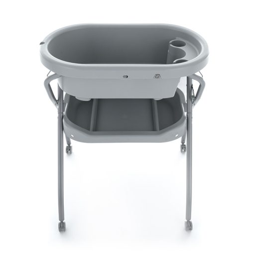 PETITE&MARS Pelenkázó állvány káddal Spa 3in1 Grey