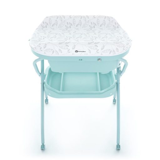 PETITE&MARS Pelenkázó állvány káddal Spa 3in1 Mint