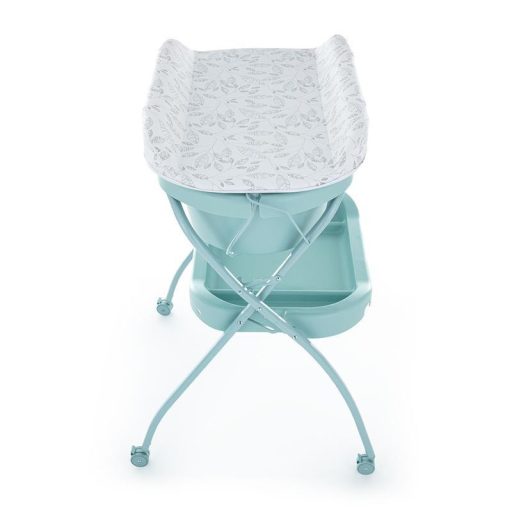 PETITE&MARS Pelenkázó állvány káddal Spa 3in1 Mint
