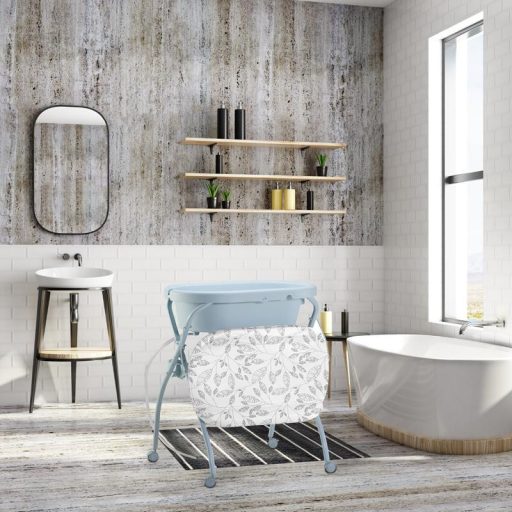 PETITE&MARS Pelenkázó állvány káddal Spa 3in1 Mint