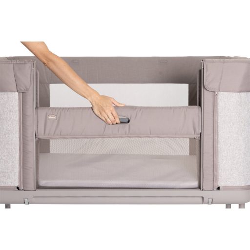 CHICCO Kiságy Next2Me Forever - Mandula